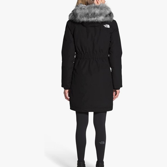 THE NORTH FACE Women’s Arctic Parka, Black, XL, like new! - Picture 2 of 8